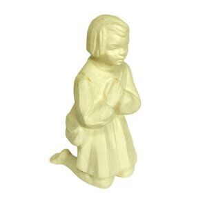 Vintage 1960 Goebel Ceramic Kneeling Praying Child Nativity Religious Christian